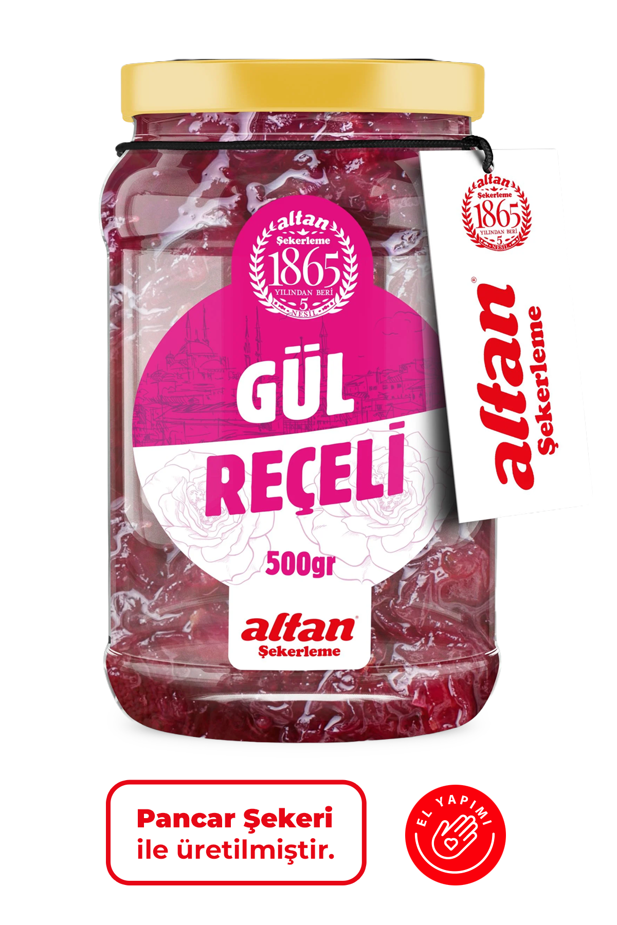 Gül Reçeli 500 GR.