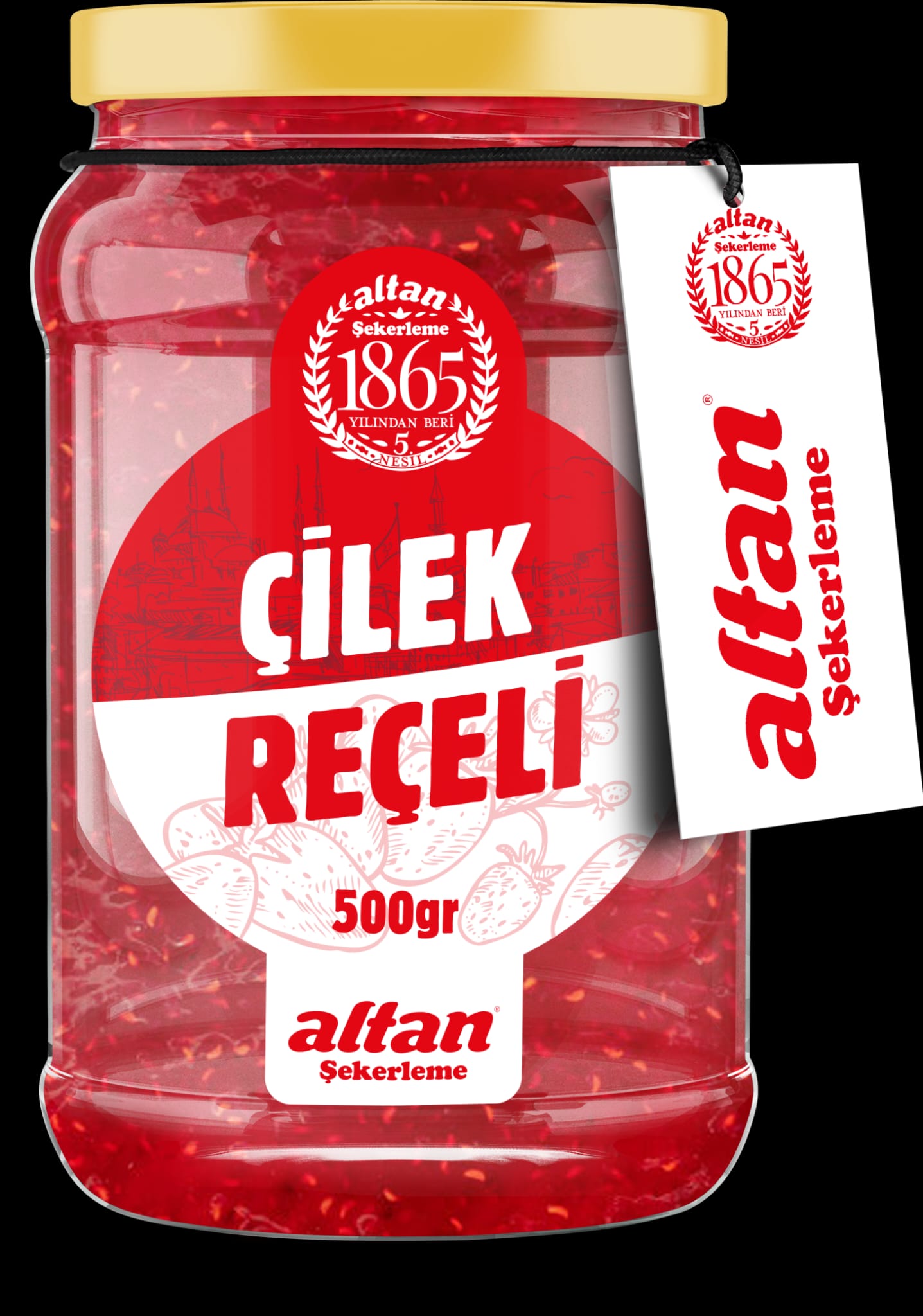Çilek Reçeli 500 GR.