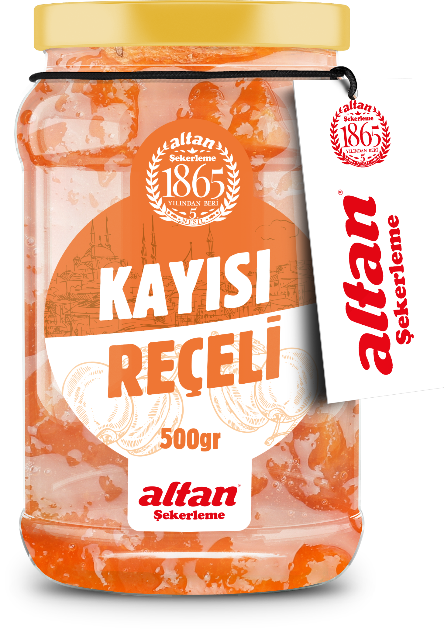 Kayısı Reçeli 500 GR