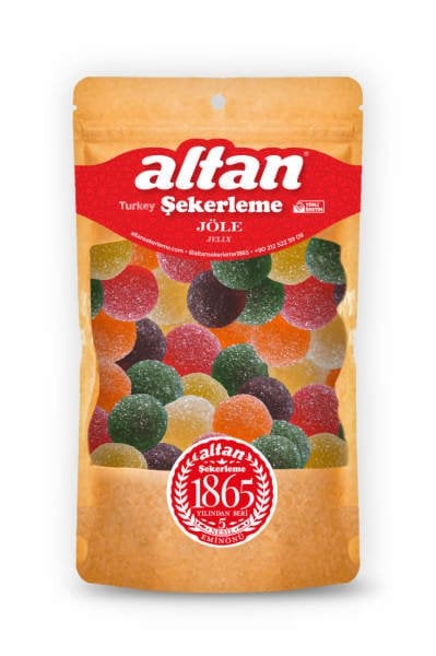 Karışık Yuvarlak Jöle 1000 gr