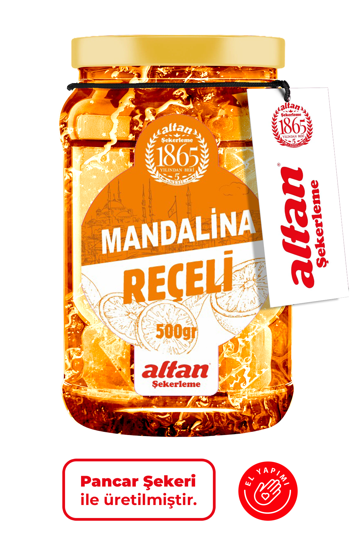 Mandalina Reçeli 500 GR