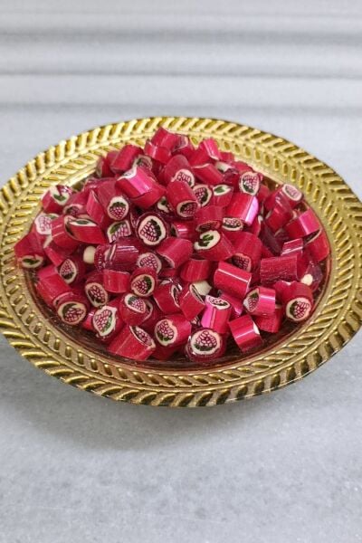 Nar ve Çilek Aromalı Akide Şekeri