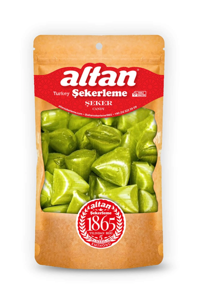 Yeşil Elma Aromalı Akide Şekeri