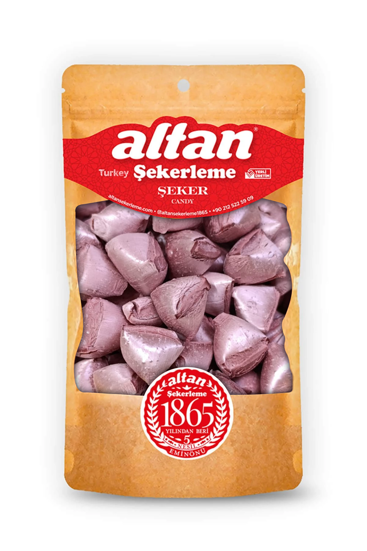 Böğürtlen Aromalı Akide Şekeri